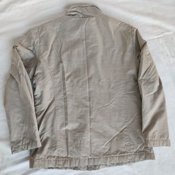 BMW Men’s Jacket Size Large Tan Insulated Beige Khaki Tactical Lined Field Coat - Picture 7 of 16